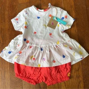 Joules fruit summer set 6-9 month